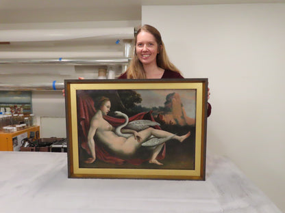 Painting Conservation Frame | Case Study: "Leda and the Swan" at the Canada Art Conservatory